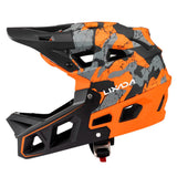 Full Face Mountain Bike Helmet Adult Racing Downhill MTB Helmet Equipped with EPP Chin Support for Adults Mountain Bike Cyclist AXSSIBLZ