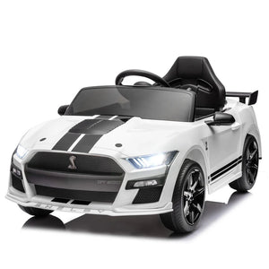 Ride On Kids Car With Remote Controls 12V Battery Powered Electric Ride on Car Truck Sigle Seat Bluetooth Music LED Lights AXSSIBLZ
