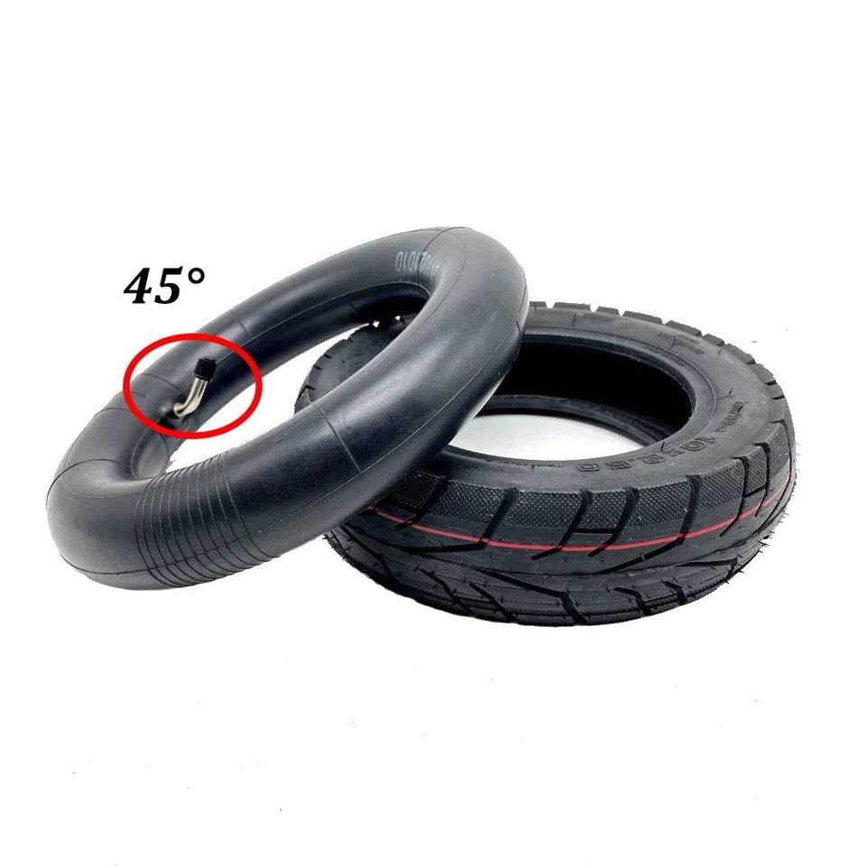 10x2.50 Tire 60/80-6 Pneumatic Inner Tube Outer Tyre for 10 Inch Electric Scooter High-quality Wear-resistant Replacement Parts AXSSIBLZ