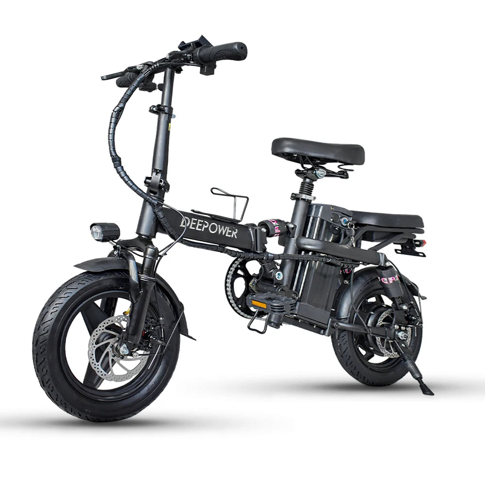 K300 FlexCommuter 48V Foldable Electric Bicycle with 400W Motor for Adults, Perfect for City Life AXSSIBLZ