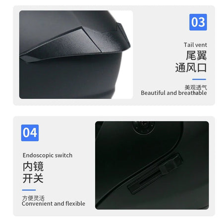 Casco capacetes double dual lens helmet motorcycle helmet full face helmets downhill racing helmets motorfiets helm AXSSIBLZ