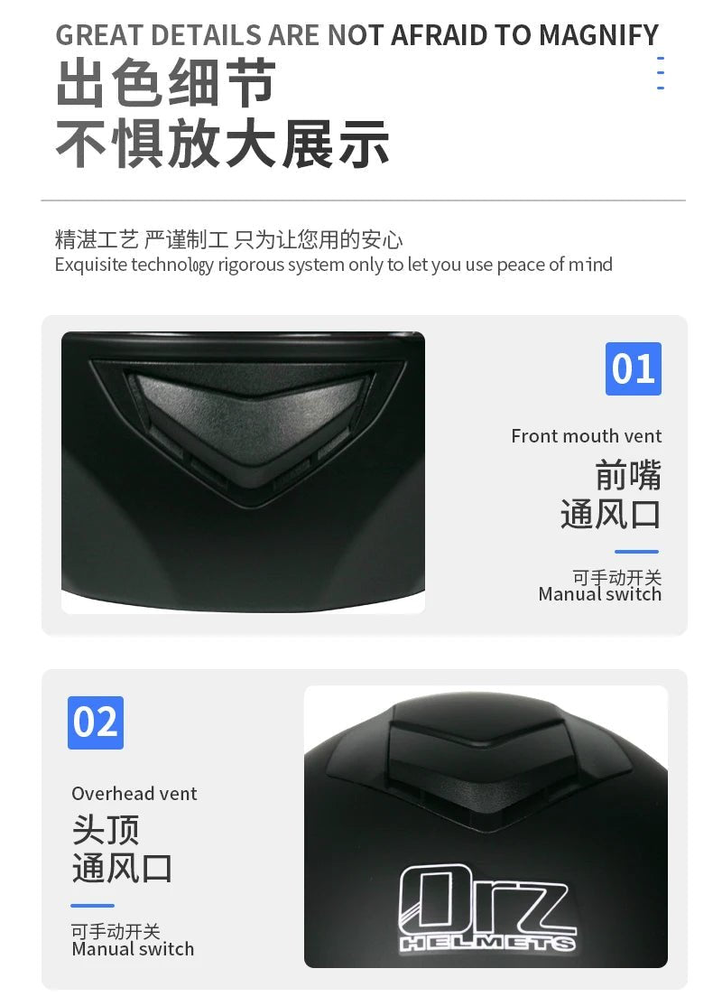 Casco capacetes double dual lens helmet motorcycle helmet full face helmets downhill racing helmets motorfiets helm AXSSIBLZ