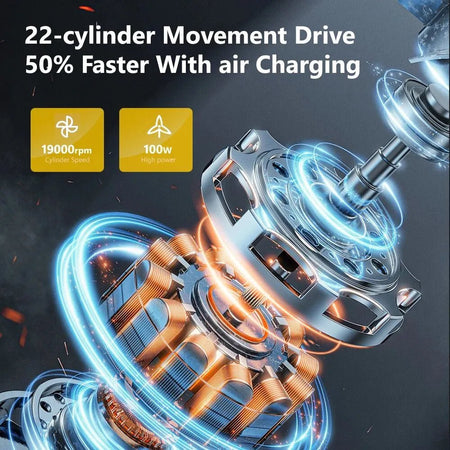 C3012 Ultimate Corded Portable 12V PowerPump 150PSI Electric Tire Inflator & Car Air Compressor AXSSIBLZ