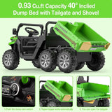 Ride On Truck Car 24 V Kids Electric Vehicles w/Parent Remote Control, Children Ride On Utv Car w/Safety Belt, Phone Connections AXSSIBLZ