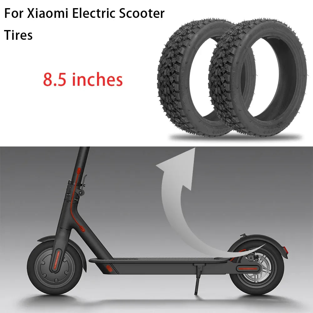 Electric Scooter Off Road City Tire 8.5" for Xiaomi M365 1S Pro Kick Scooter Inner Tube Pneumatic Camera Charmer Tyre Hot Wheel AXSSIBLZ