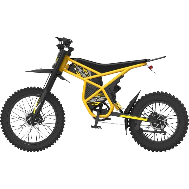 GT43 Pro Electric Dirt Bike – All-Terrain 1000W-2000W Power, Dual 48V Lithium Batteries, 110km Ultra-Long Range AXSSIBLZ