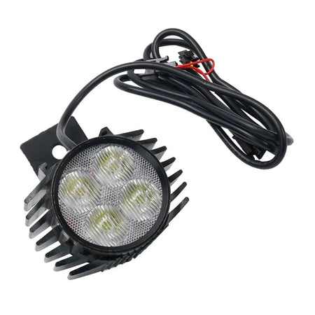 2 In 1 Horn Headlight Electric Scooter Big Front Light For KUGOO M4 PRO 12-80V Motorcycle Big Front Light Lamp With Horn AXSSIBLZ
