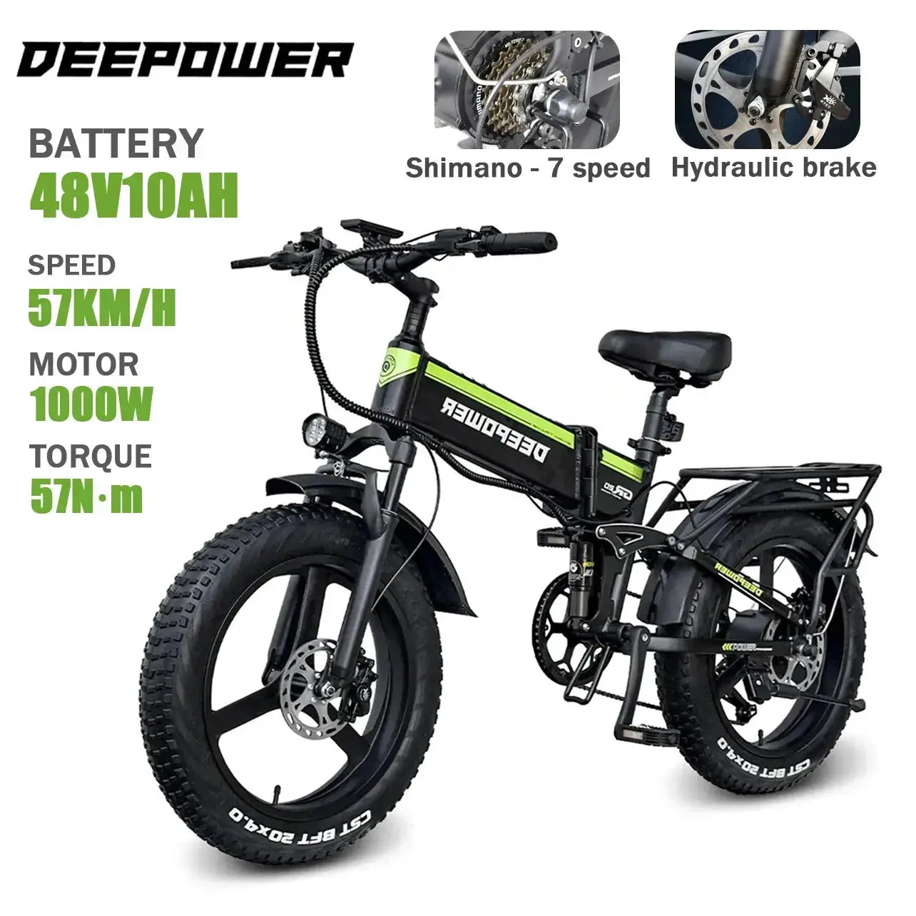 Deepower H20Pro Max Electric-Bike