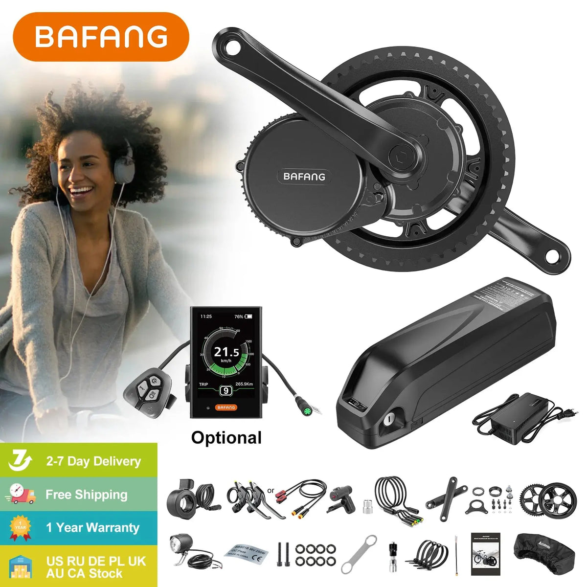 Ebike Electric Conversion Battery Kit - AXSSIBLZ