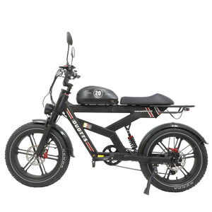 Electric Motorcycle Adults 750Watt 52V27AH Lithium Battery Electric Bikes Full Suspension Hydraulic Brake 20*4 Fat Tire Bicycle AXSSIBLZ