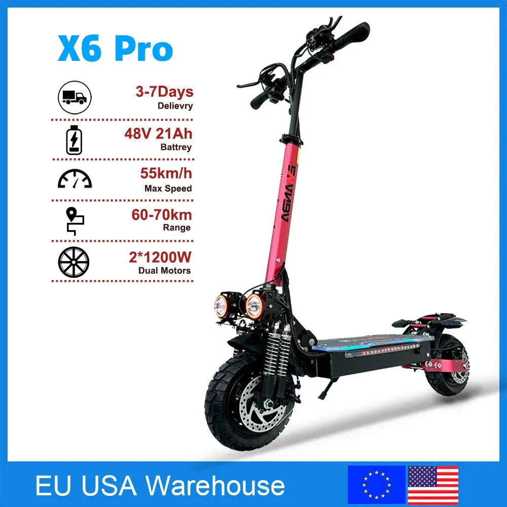 Emanba X6 E-Scooter specs