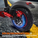 Motor 800W Folding Electric Scooters With Seat For Adults Commuter 28MPH Fast Foldable E-Scooter Off-Road Tires Electric Scooter AXSSIBLZ