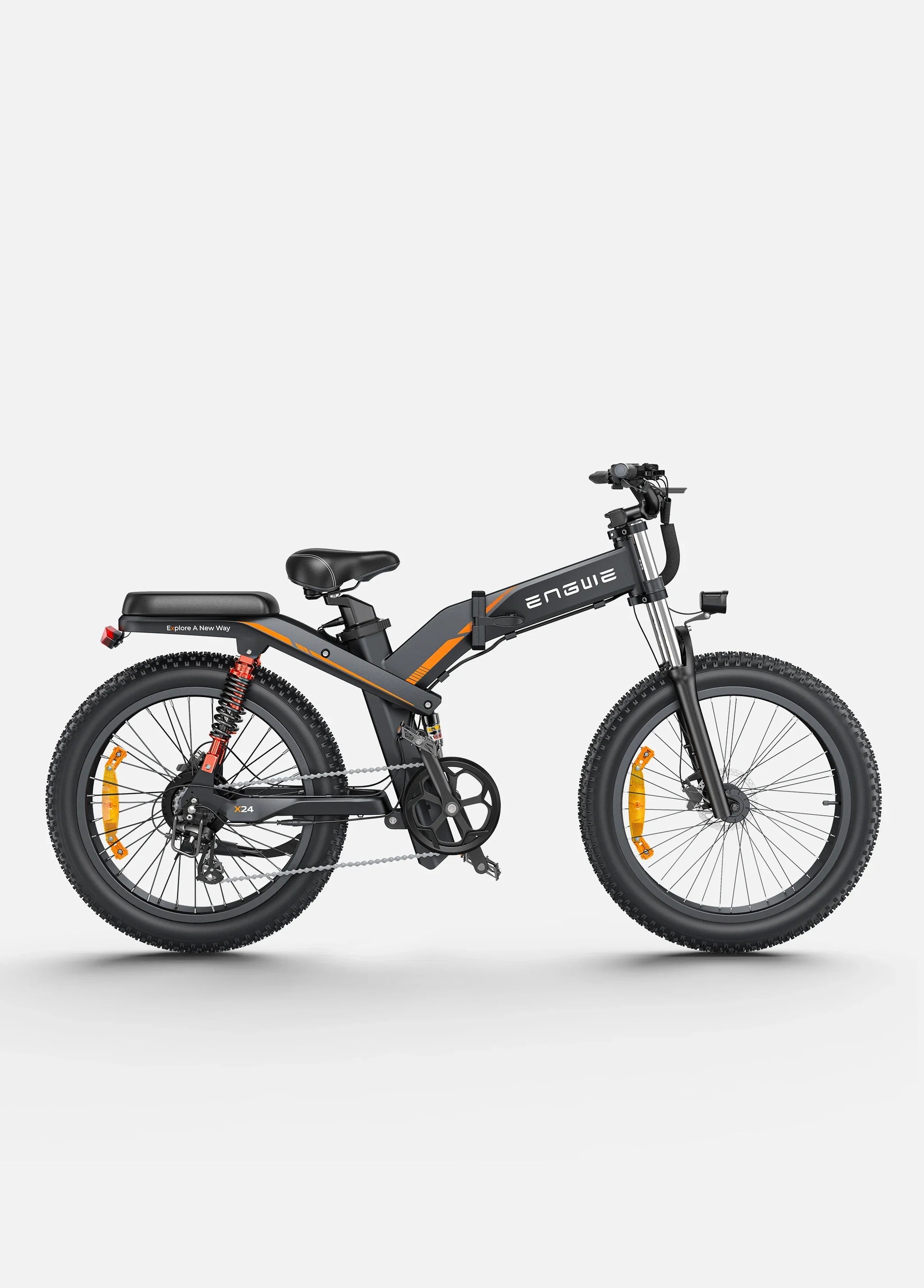 Engwe X26 Ultimate Folding E-Bike – 1200W Motor, 48V 29AH, Fat Tire for Urban Adventures AXSSIBLZ