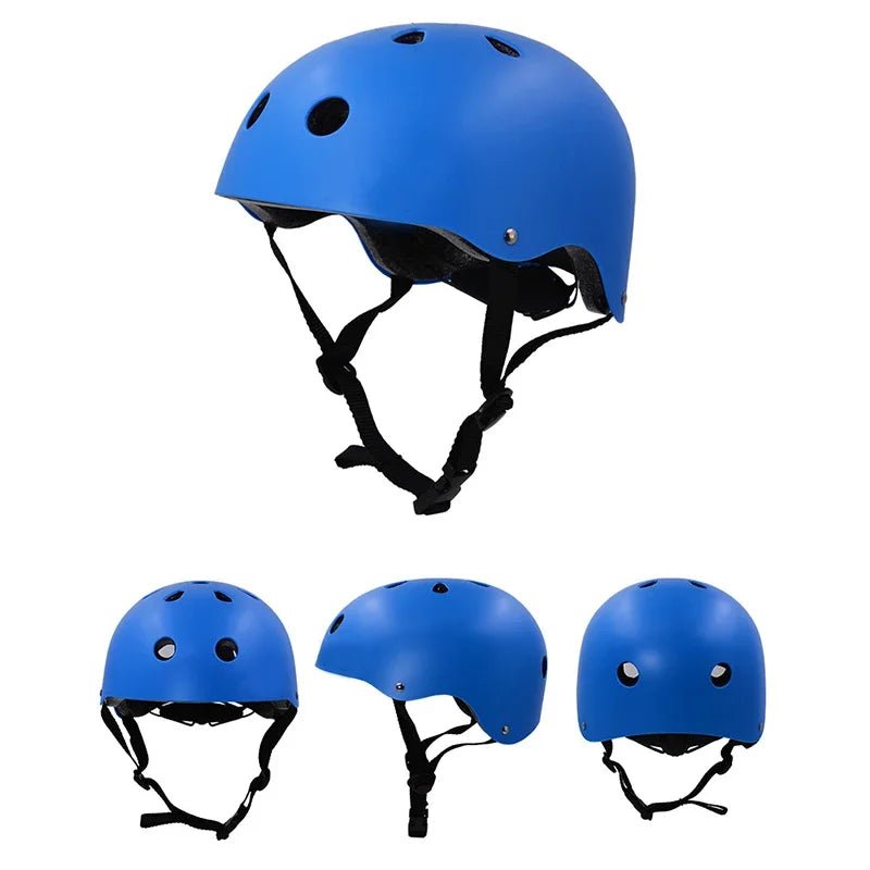 Adult Children's Skateboard Helmets Outdoor Sports Skiing Cycling Roller Skating Helmets Rock Climbing Safety Protection Helmets AXSSIBLZ