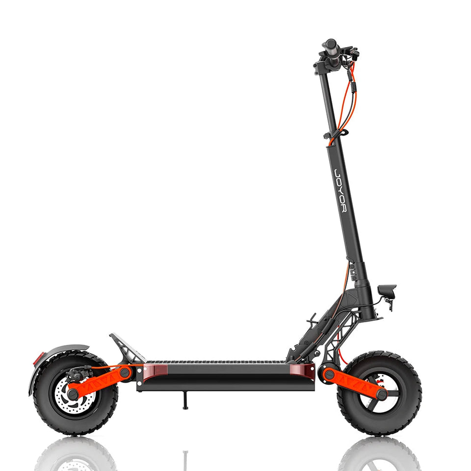 JOYOR S5-Z Adult Electric Scooter 600W Motor 48V13AH Battery Foldable E-Scooter 10" Off-Road Air Tire City EScooter AXSSIBLZ