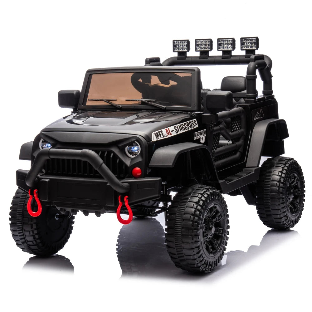 24V Kids Ride On Car W/Parents Remote Control,400W Motor,Four Wheel Suspension,Adjustable speed,USB,MP3,Music,Bluetooth AXSSIBLZ