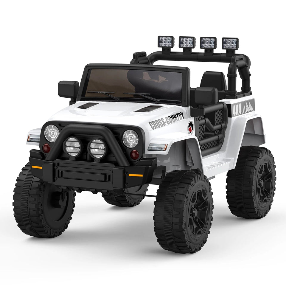 Electric Off-Road Kids Ride-On Car with Parent Remote Control - 4x4 Four-Wheel Drive AXSSIBLZ