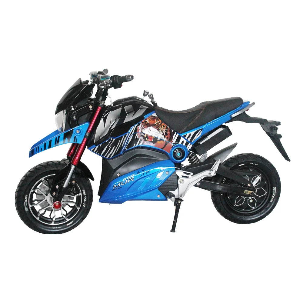 M5 Max Pro 12 inch VoltRider 3000W Low-Cost Electric Motorcycle – 72V 40Ah, Long-Range Dirt Bike AXSSIBLZ