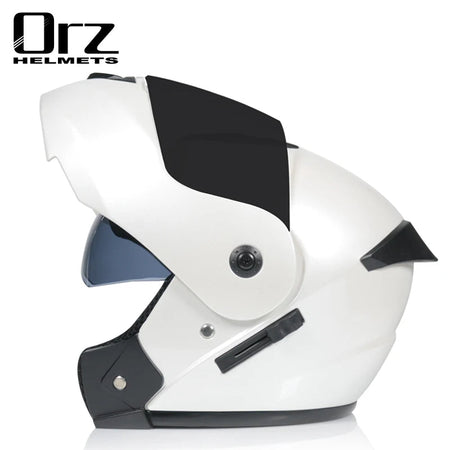 Casco capacetes double dual lens helmet motorcycle helmet full face helmets downhill racing helmets motorfiets helm AXSSIBLZ