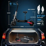 AJOOSOS 2024 X60 X700 X500 Electric Scooter 2400W-5600W Dual Motor Electric Scooters Adults Removable Seat Patinete Eléctricos AXSSIBLZ