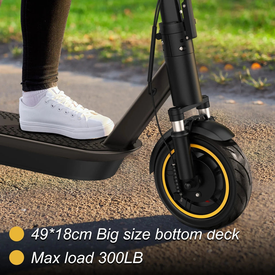 AOVOPRO Ledpad ESMAX Electric Scooter 500W 40km/h Adult APP Smart Shock-absorbing Anti-skid Foldable Portable Electric Scooter AXSSIBLZ
