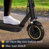 AOVOPRO Ledpad ESMAX Electric Scooter 500W 40km/h Adult APP Smart Shock-absorbing Anti-skid Foldable Portable Electric Scooter AXSSIBLZ