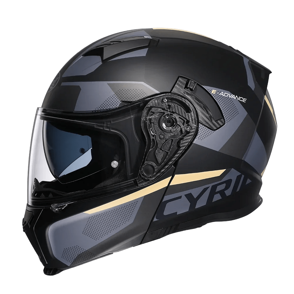 Motorcycle Helmet Dual Visor Modular Flip up Full Face Helmet for Adult Men and Women DOT ECE Approved AXSSIBLZ