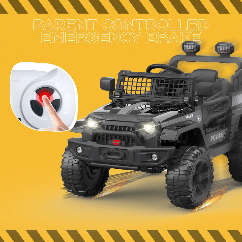 12V Kids Ride on Toys Car Battery Powered Motorized Truck with Remote Control for 3-8 Yrs Boys Girls Birthday Gifts AXSSIBLZ