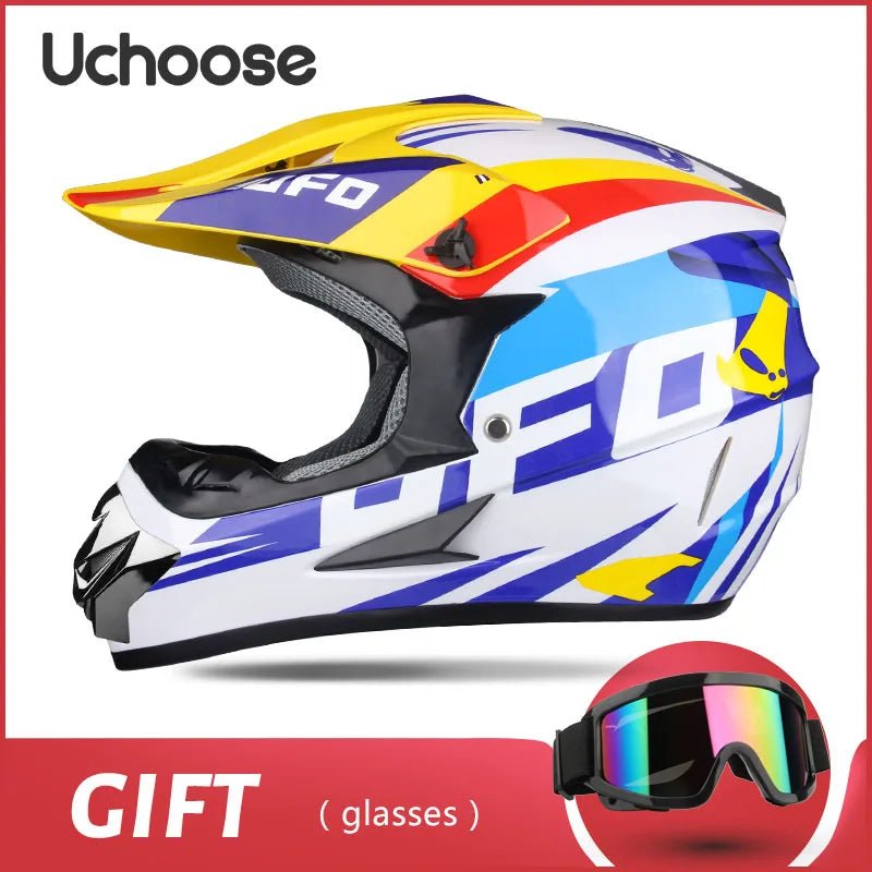 Full face motorcycle helmet for mountain bike  off-road  classic, MTB, racing, motocross, downhill, downhill AXSSIBLZ
