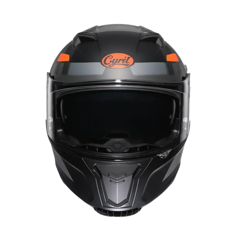Full Face Motorcycle Helmet with Dual Visor Cyril Flip-up Motorcycle Helmet with Bluetooth Slot For Adult DOT Approved Helmet AXSSIBLZ