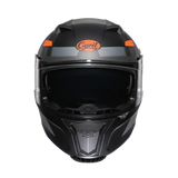 Full Face Motorcycle Helmet with Dual Visor Cyril Flip-up Motorcycle Helmet with Bluetooth Slot For Adult DOT Approved Helmet AXSSIBLZ