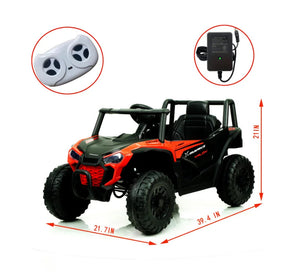 Kids Electric UTV Car, Ride on Car for Kids,12V Ride on UTV Toy Electric Car with Remote Control / for 3~6 Years Boys/girls AXSSIBLZ
