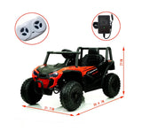 Kids Electric UTV Car, Ride on Car for Kids,12V Ride on UTV Toy Electric Car with Remote Control / for 3~6 Years Boys/girls AXSSIBLZ