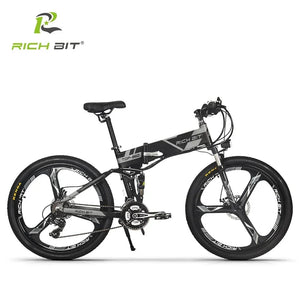 Richbit RT-860 1000WMountain Beach Electric Bike 26 Inch 48V17Ah Lithium Battery High Quality Outdoor Folding Electric Bike AXSSIBLZ