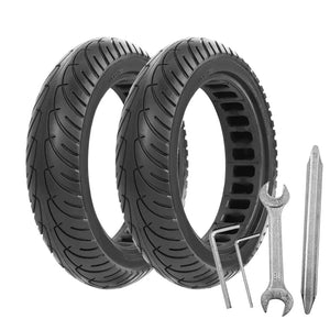 8.5 Inch Honeycomb Soild Tires for Xiaomi M365 1S Pro Electric Scooter Updated Wear-resistant Explosion-proof Damping Tires AXSSIBLZ