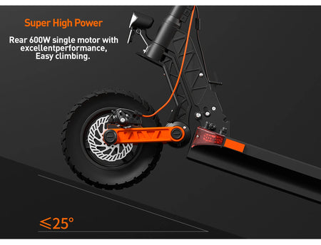 JOYOR S5-Z Electric Scooter 600W Motor 48V13Ah Battery E-Scooter 45KM Range 45KM/H Max Speed Off-road two-wheel Electric Vehicle AXSSIBLZ