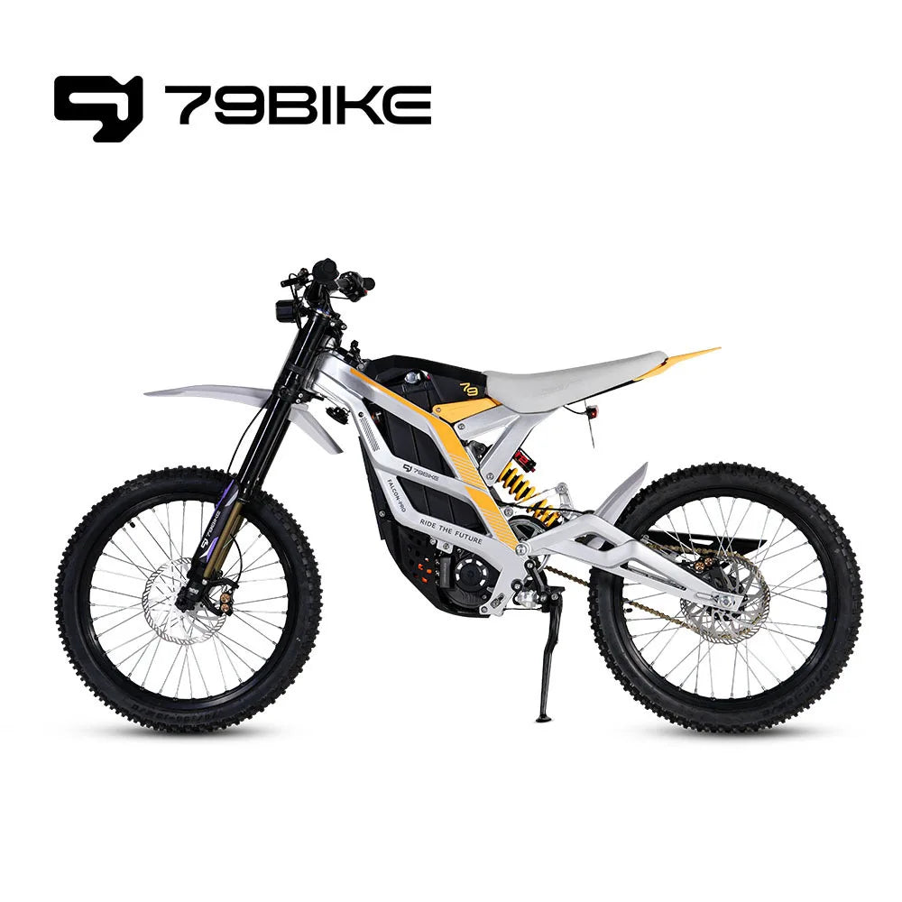 Falcon Pro 72V Electric Off-Road Bike 35Ah Long Range Full Suspension Ultimate Racing Dirt Motorcycle AXSSIBLZ