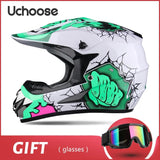 Full face motorcycle helmet for mountain bike  off-road  classic, MTB, racing, motocross, downhill, downhill AXSSIBLZ
