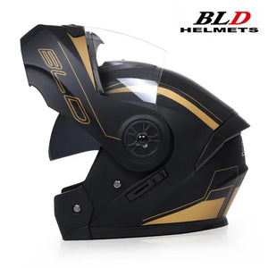 Personalised Dual Lens Flip Up Helmets Motocross Racing Modular Cascos Para Moto Men Women Fashion Full Face Motorcycle Helmet AXSSIBLZ