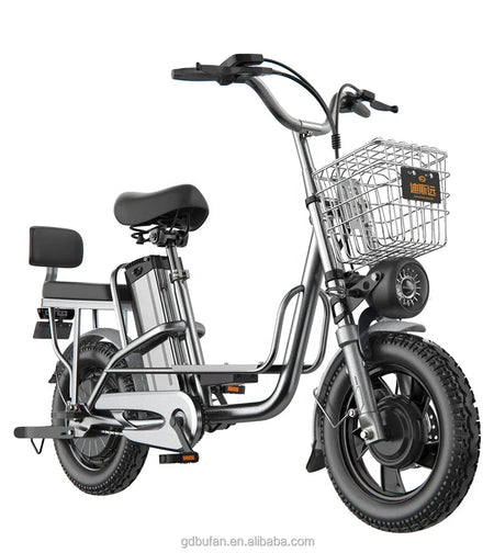 Clark is hot selling Disiyuan Factory Price Long Range 48V Electric Cub Bike 350W Electric Scooter Bicycle for Adult AXSSIBLZ