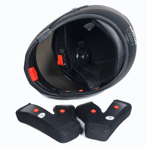 Casco capacetes double dual lens helmet motorcycle helmet full face helmets downhill racing helmets motorfiets helm AXSSIBLZ