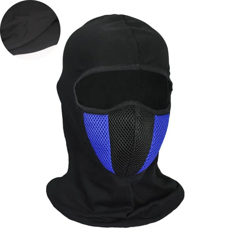 Breathable Balaclava Motorcycle Full Face Masks Skullies Cap Hat Motocross Motorbike Helmet Moto Riding Neck Face Hood Moto Mask AXSSIBLZ