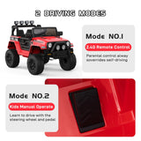 Electric Off-Road Kids Ride-On Car with Parent Remote Control - 4x4 Four-Wheel Drive AXSSIBLZ
