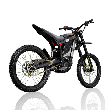 HEZZO 8000W Electric Dirt Bike 72v 35Ah Electric Bike Middrive Rerode R1 Ebike Off Road E Moto 53MPH 75 Miles Long Range 440NM AXSSIBLZ