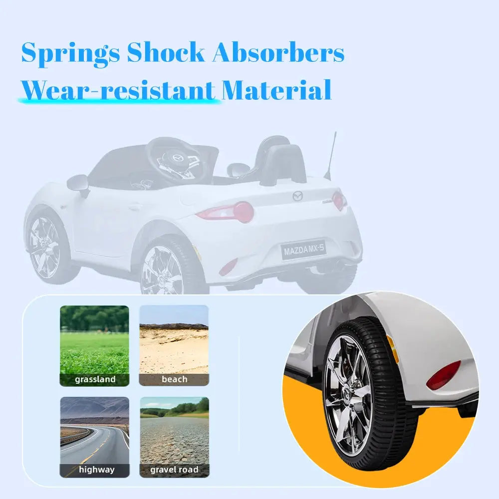 Kids Ride on Mazda Car spring shock absorbers