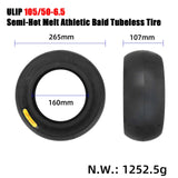 ULIP 11 Inch Semi-Hot Melt Athletic Bald Tubeless Tires for Dualtron Ultra2 THUNDER II Kaabo Wolf Warrior Electric Scooter Tyres AXSSIBLZ