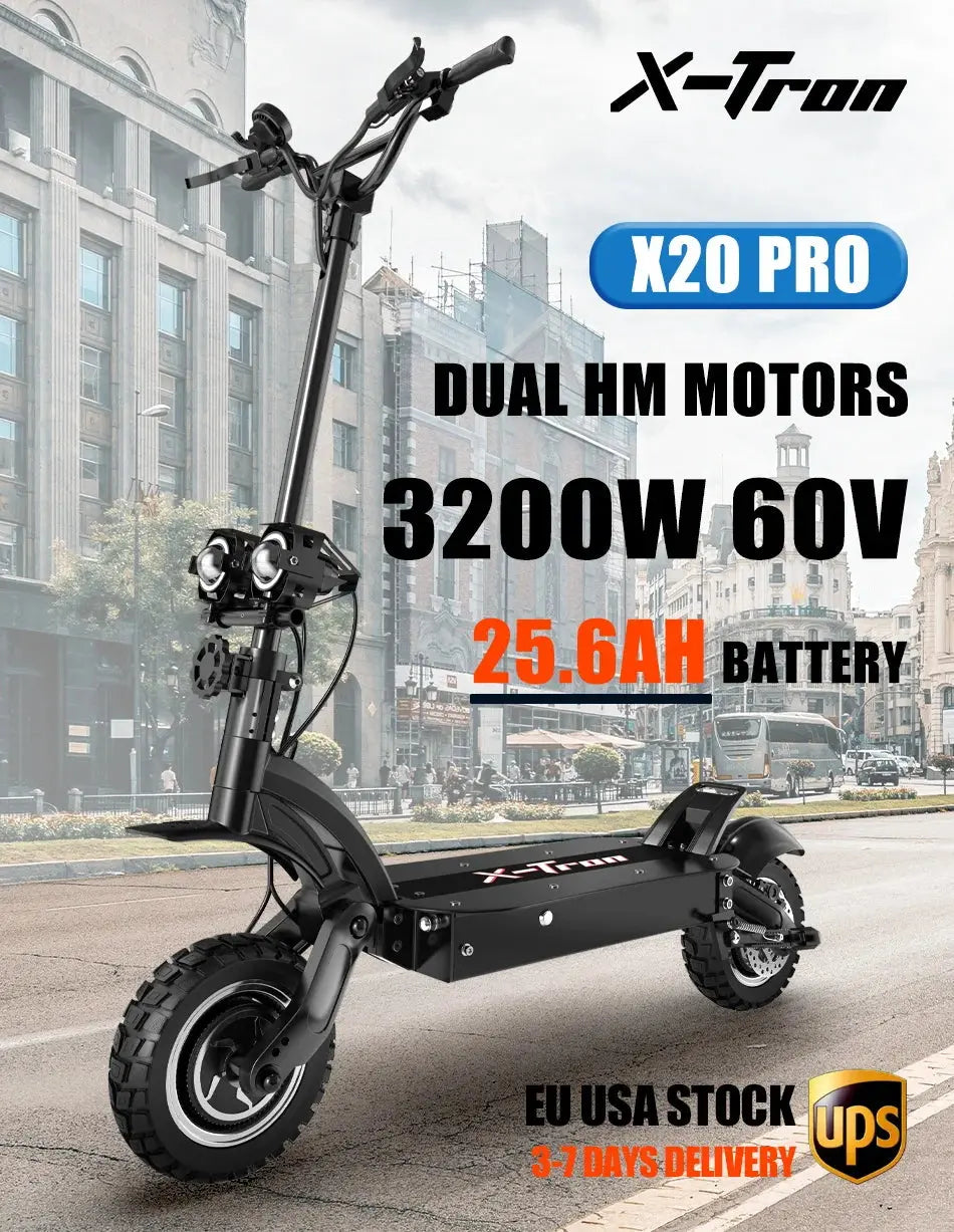 X-Tron X20Pro E-Scooter dual motor