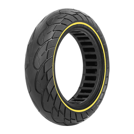 10X2.5 Tubeless Tires 60/70-6.5 Solid Tire for Ninebot Max G30 Electric Scooter 10inch Explosion-Proof Hollow Honeycomb Tyre AXSSIBLZ