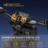 FVKINGE6 off-road electric bicycle 25 inch tires 52V40AH electric motorcycle peak 2900W motor 60KM/H AXSSIBLZ