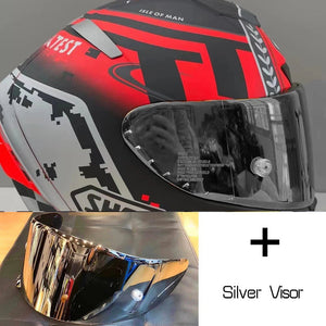 Motorcycle helme Full Face shoei X14 isle of man TT X-Sprit 3 RED  Motocross Racing Motobike Riding Helmet Casco De Motocicleta AXSSIBLZ